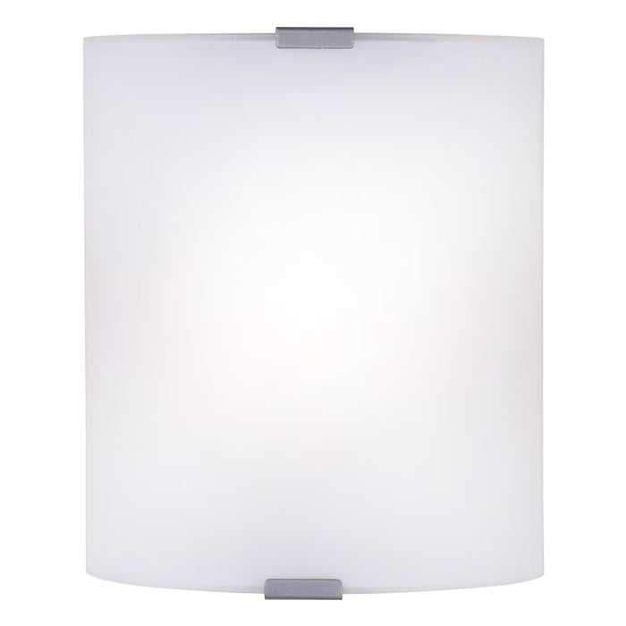 Canarm 1-Light Grey Wall Light with Opal Glass Shade (New)