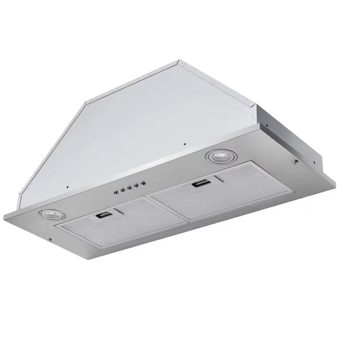 Victory 27-Inch 600 CFM Insert Range Hood with Push Button Controls in Stainless Steel (new)
