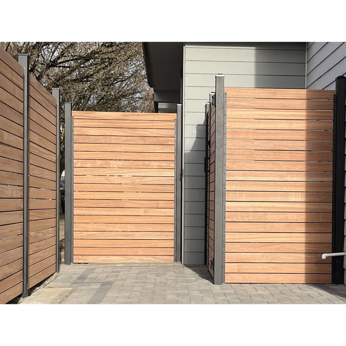 SLIPFENCE 4-feet x 6-feet Semi-Private Wood Fence Panel (New)