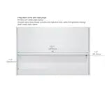 Vanity Art 60 in. x 32 in. 4-Piece Alcove Shower Wall Kit with Shower Base Combo in White (new)