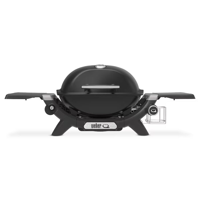 Weber Q 1200 1-Burner Portable Tabletop Propane BBQ in Midnight Black (new)