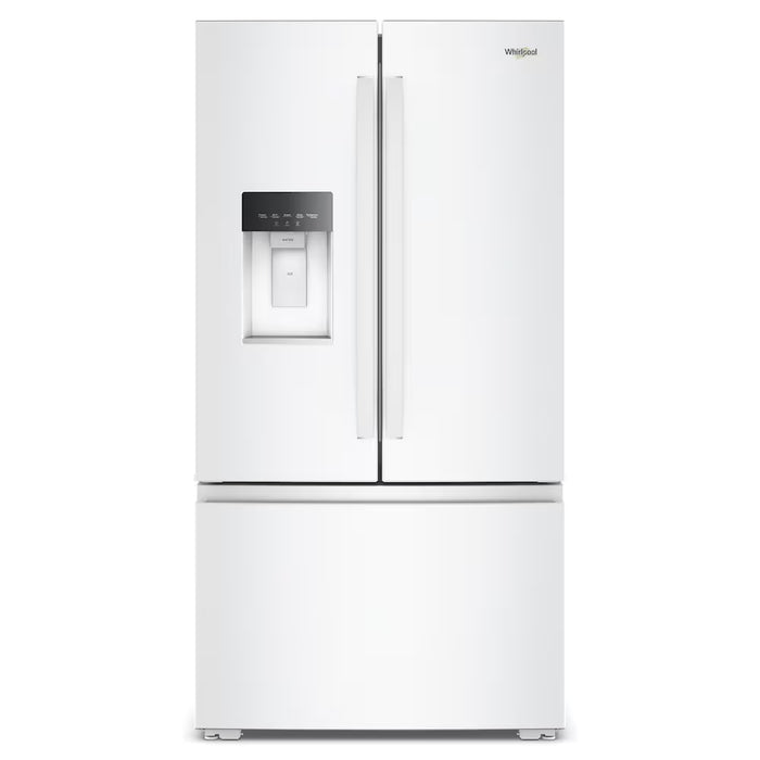 Whirlpool 36-in 23.4 cu. ft. Counter Depth French Door Refrigerator in White