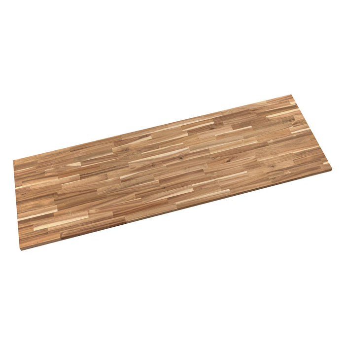 MSI Stone ULC 72 in. L x 25 in. W x 1 in. T Unfinished Acacia Standard Butcher Block Countertop With Eased Edge (new)
