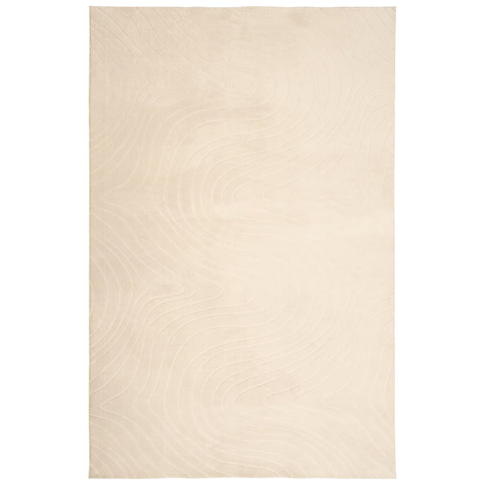 ECARPET Somos Cream 9 ft x 12 ft Indoor Washable Rug (NEW)