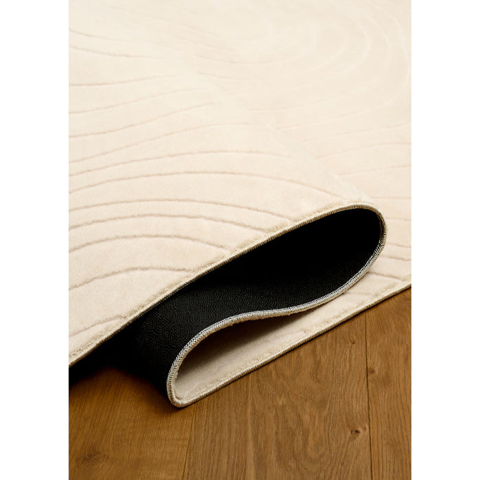 ECARPET Somos Cream 9 ft x 12 ft Indoor Washable Rug (NEW)