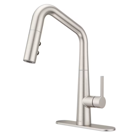 Pfister Skylark 1-Handle Stainless Steel Pull Down Kitchen Faucet/Kitchen Sink Faucet/Tap