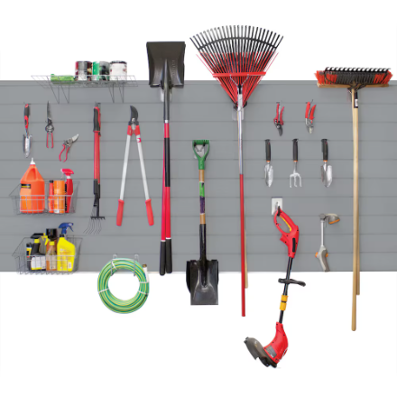 Proslat 32 sq. ft. Light Grey Wall Panel Kit (New)