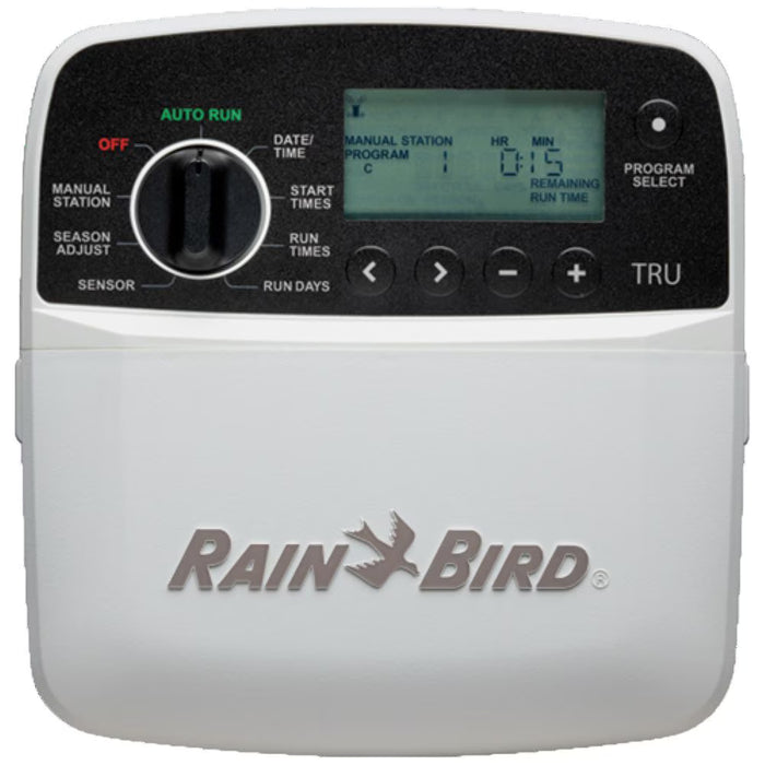 RAIN BIRD 4-Zone TRU Indoor Irrigation Controller (New)