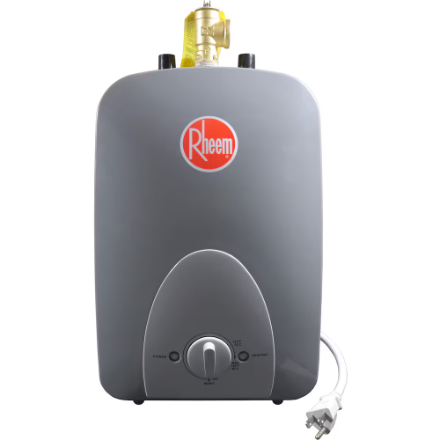 Rheem Mini Tank 120-Volt 4 Gallon Compact Point of Use Electric Water Heater