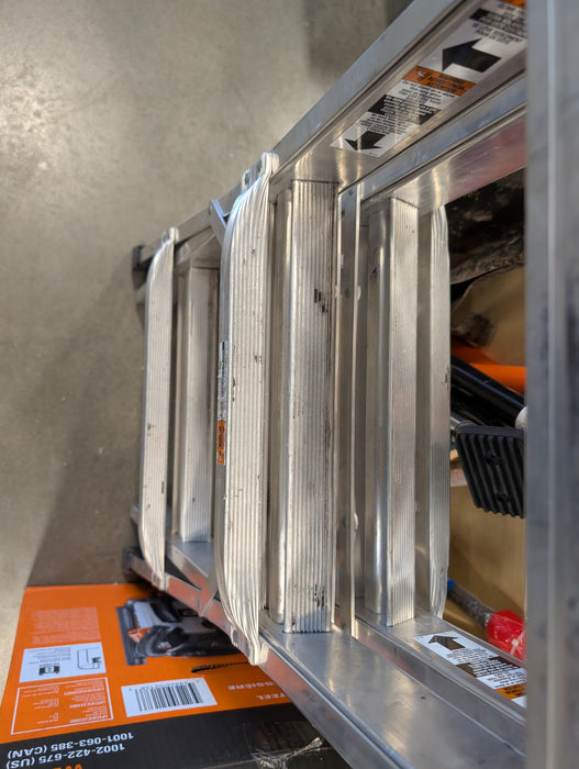 Featherlite 13 ft. Aluminum Multi-Purpose Ladder with 300 lbs. Load Capacity Type IA Duty Rating (Used)