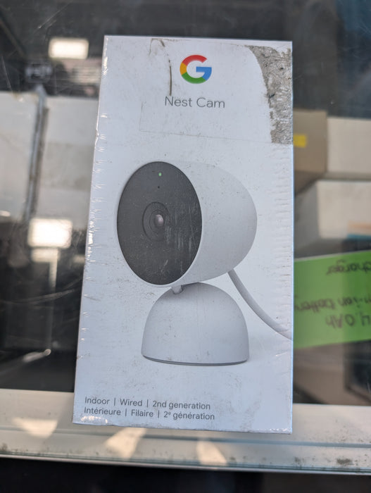 Google Nest Cam - Indoor, Wired, 2nd Generation (new)