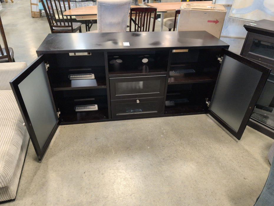 Espresso Entertainment Stand
