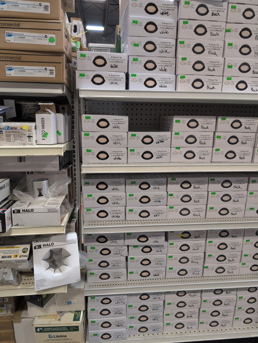 Lotus LED Lights 6" 2 1/4" Regressed Light White (new)