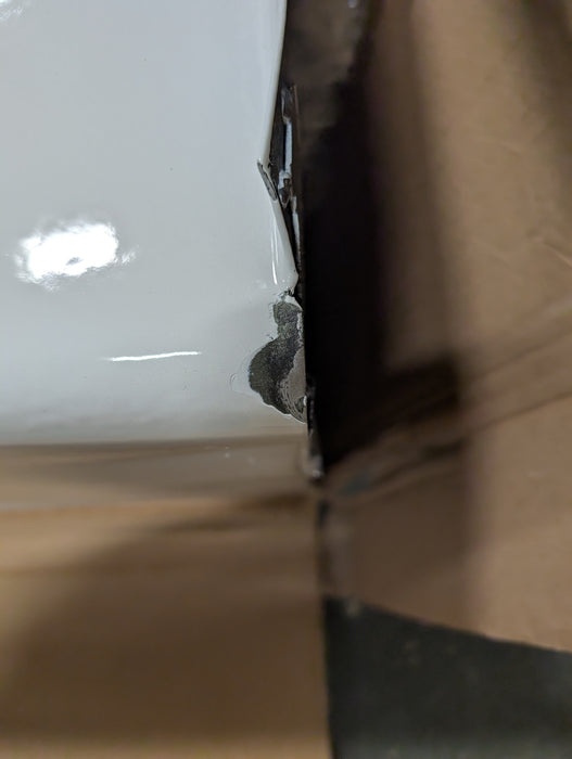 American Standard Princeton PRO Steel 60 x 30-inch Integral Apron Bathtub with Left-Hand Drain in White