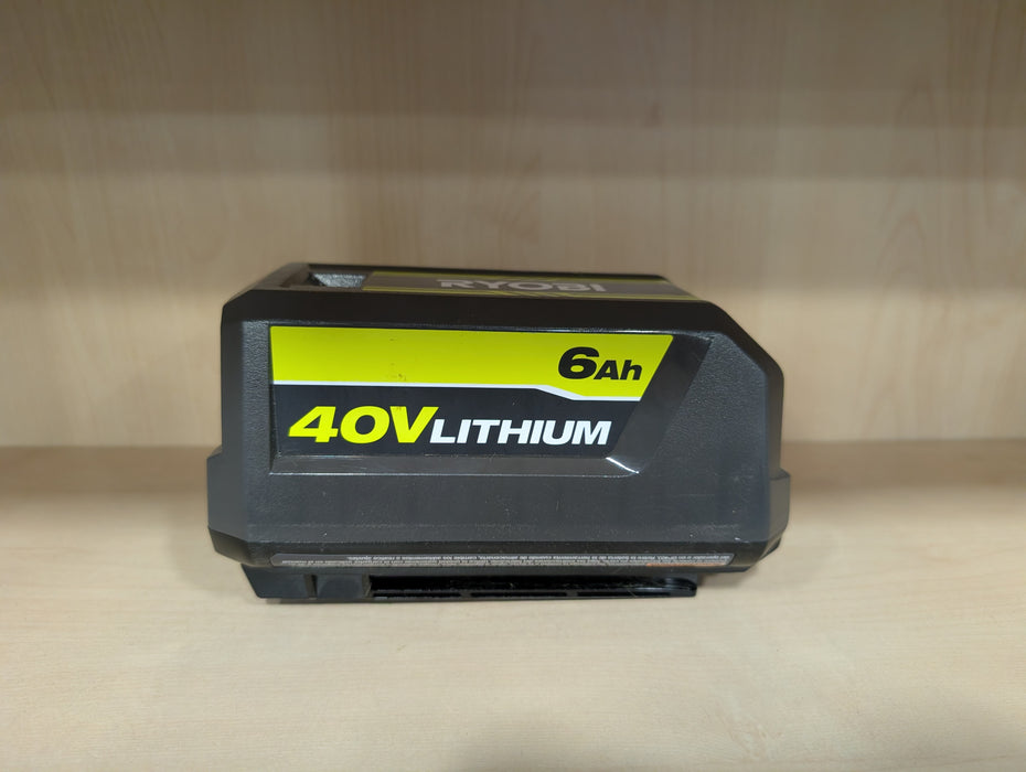 Ryobi 40V Lithium-Ion 6AH Battery (OP40605VNM) (Battery Only)