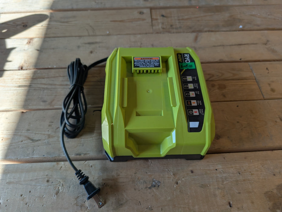 RYOBI - 40V Lithium-Ion Rapid Charger