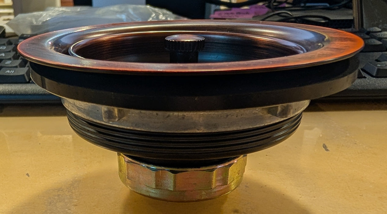 Antique Copper Basket Strainer (New)