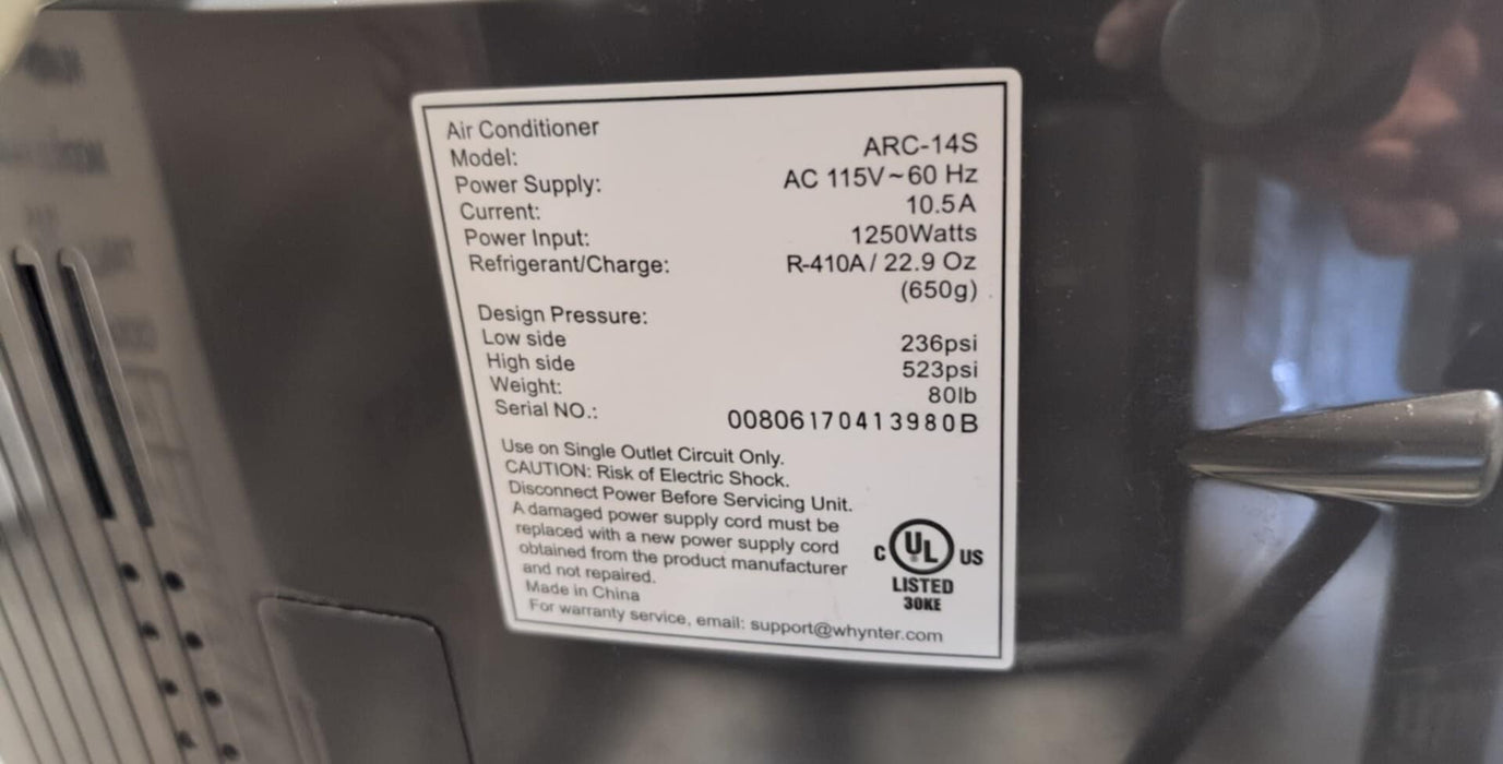 Whynter Air Conditioner