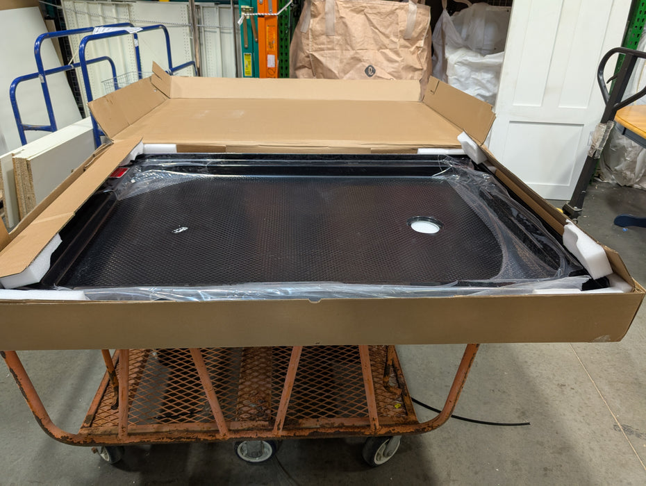 DreamLine SlimLine Corner Shower Base - 36-in x 54-in - Black (New)