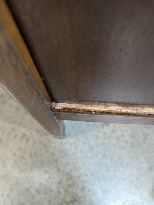 Vintage Dark Walnut Writing Desk (Used)