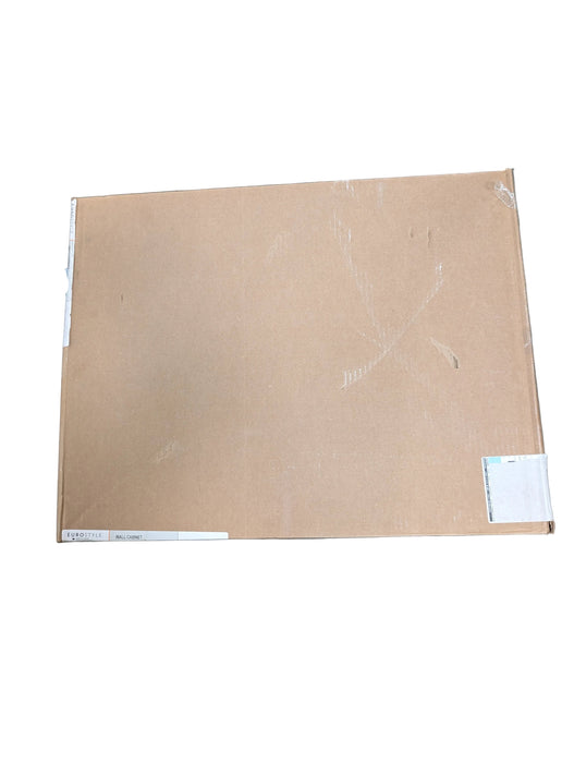 Eurostyle 24 in. W x 30 H x 12 D Ready to Assemble Kitchen Wall Cabinet, White