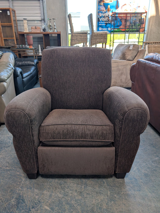 Cozy Fabric Push-Back Recliner