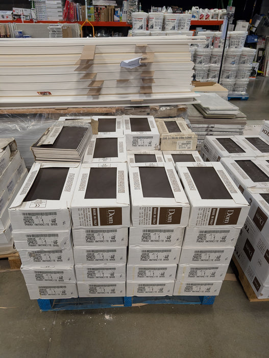 Dom Ceramiche Parka Collection - Anthracite (15.56 sqft per box) (New)