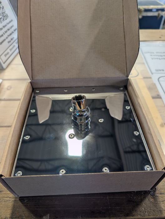 8"x8" Square Chrome Shower Head (New)