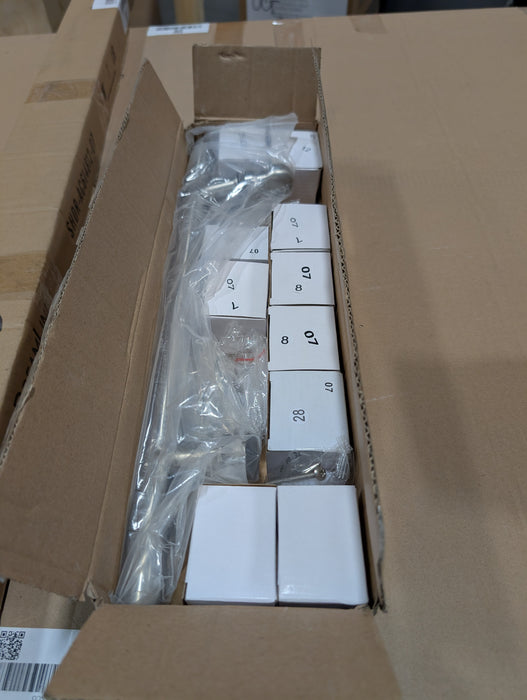 DreamLine Enigma-X Shower Door Kit- 48.38-in x 76-in - Stainless steel (Shower Base Not Included) (New)