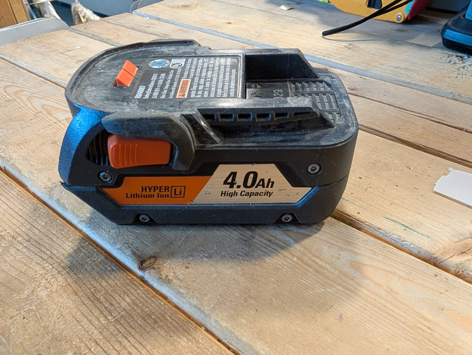 18V Lithium-Ion 4.0 Ah Battery (Used)