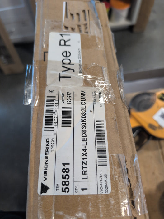 Visioneering By Viscor LED Recessed Troffer with Angled Center Lens (New)