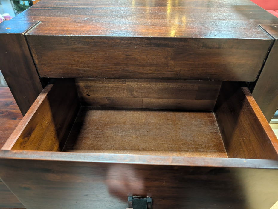 Furniselan Solid Mango Wood Nightstand (Used)