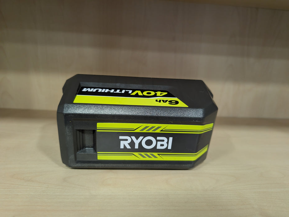 Ryobi 40V Lithium-Ion 6AH Battery (OP40605VNM) (Battery Only)