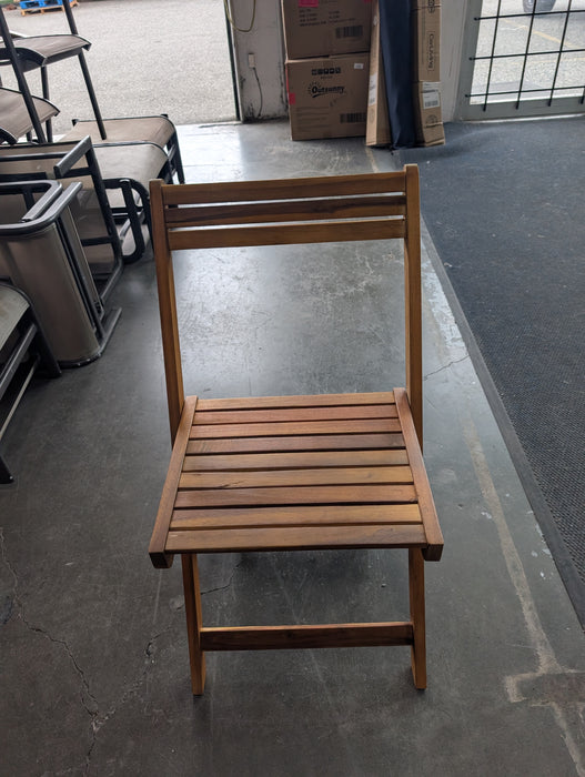 Safavieh Arvin Table and 4-Piece Chair Set in Teak (new, 1 damaged)