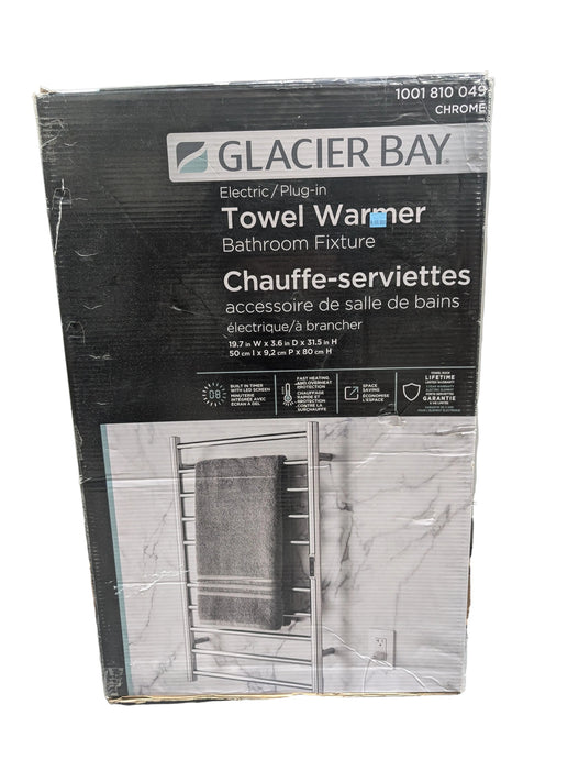 Glacier Bay Stainless Steel Electric Towel Warmer-Polished