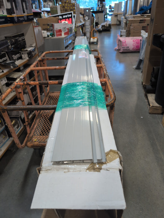 Husky Track Wall 32 sq. Feet (8 Feet x 4 Feet) (Slat Wall Only) (New)