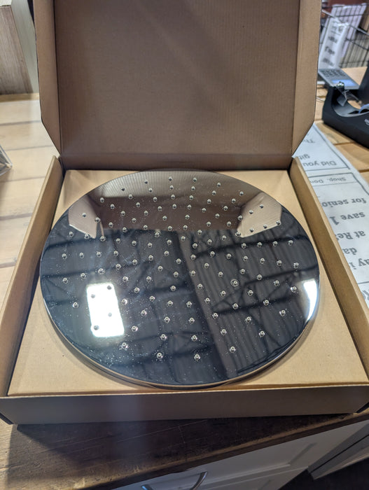 12"x12" Round Chrome Rain Shower Head (New)