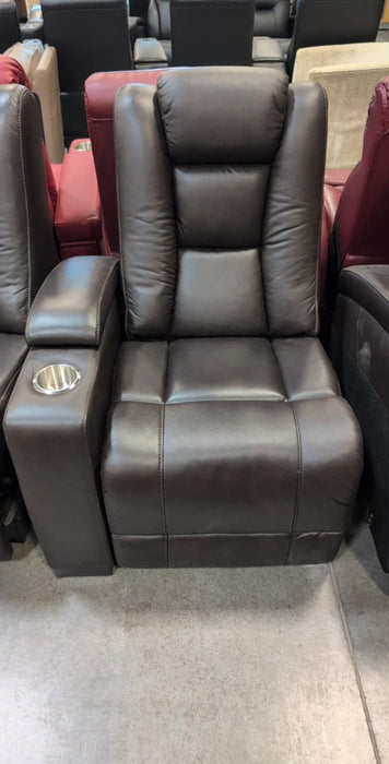 Manual Leather Recliner (New)
