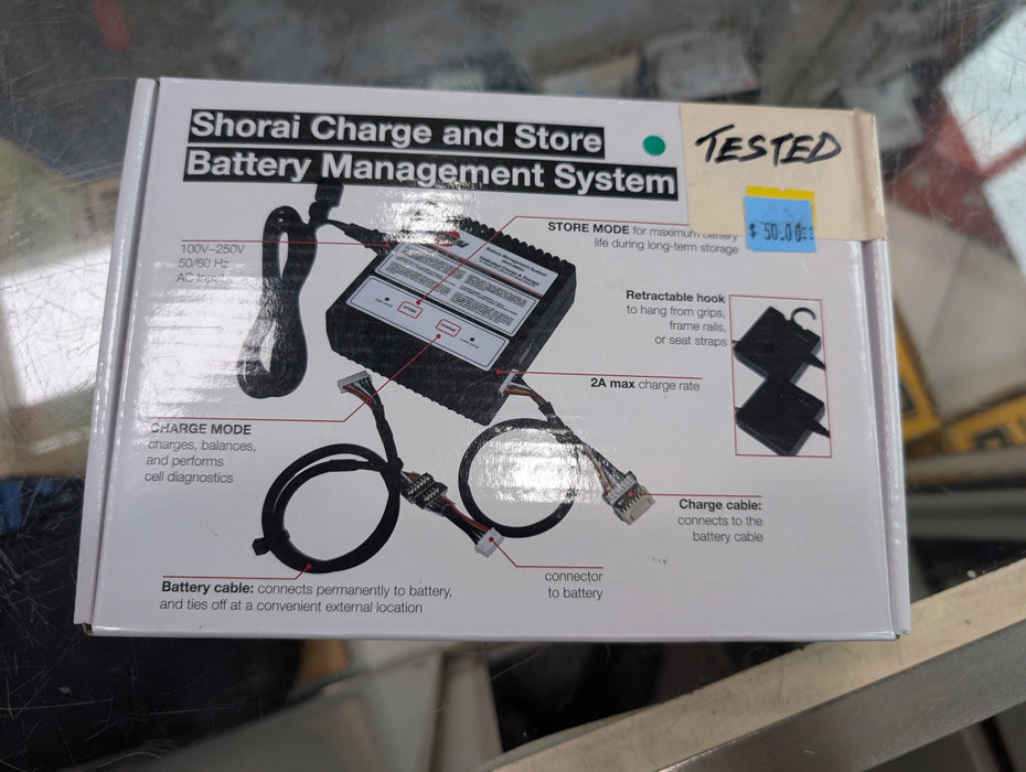 Shorai LFX Lithium Battery Charger