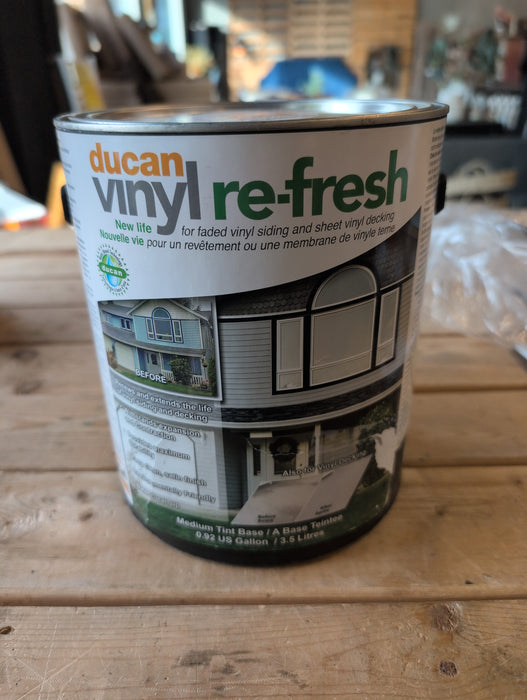 Ducan Vinyl Re-Fresh Vinyl Re-Fresh 3.78L - Polo Tan (New)