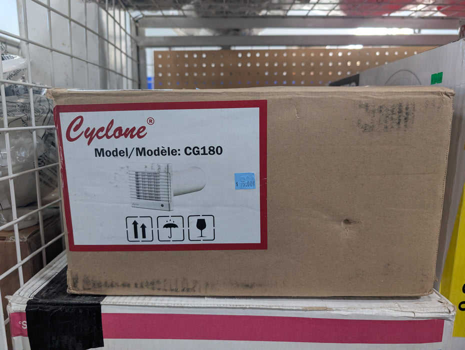 Cyclone Breath Easy 180 CFM Garage Exhaust Fan (new)