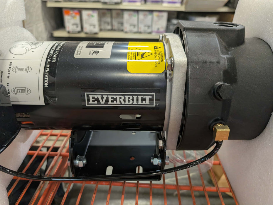 Everbilt 3/4 HP Plastic Shallow Well Jet Pump (New)