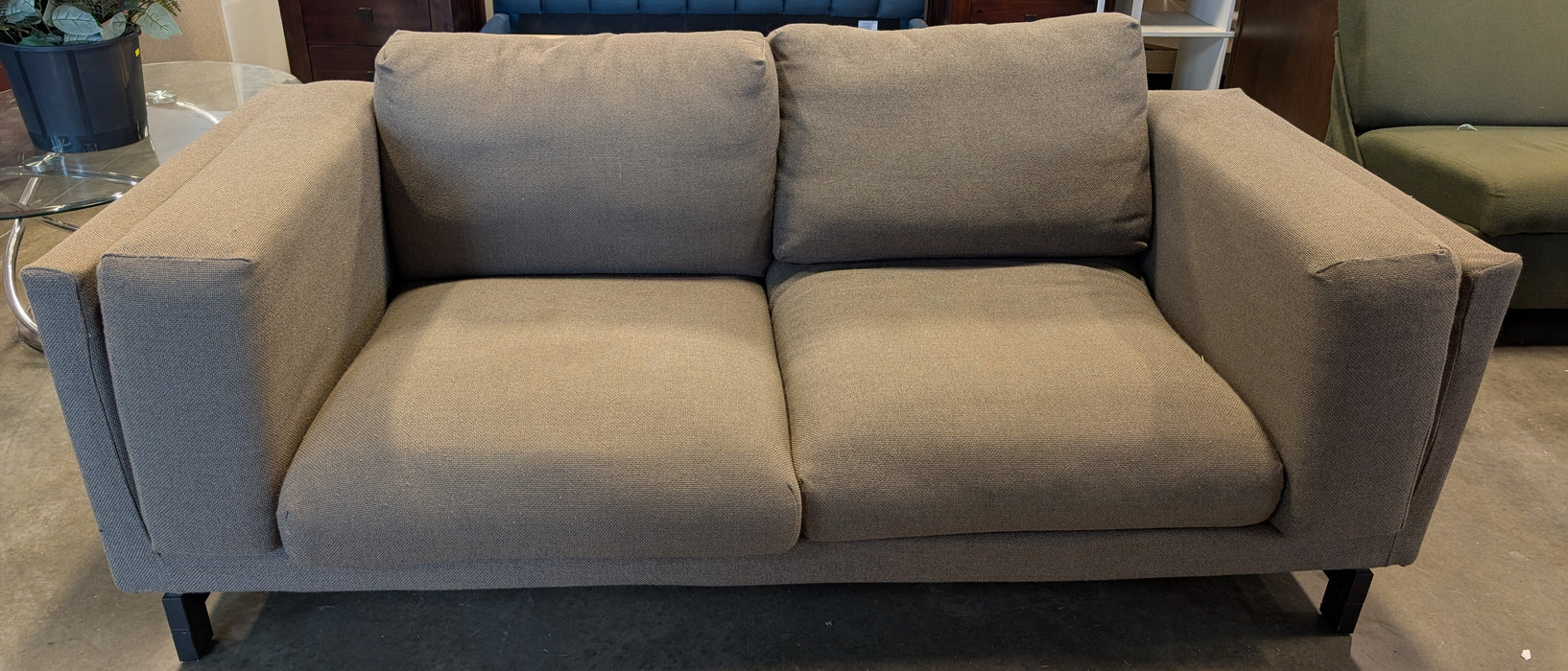 Ikea Nockeby 2-Seater Grey Sofa (Used)