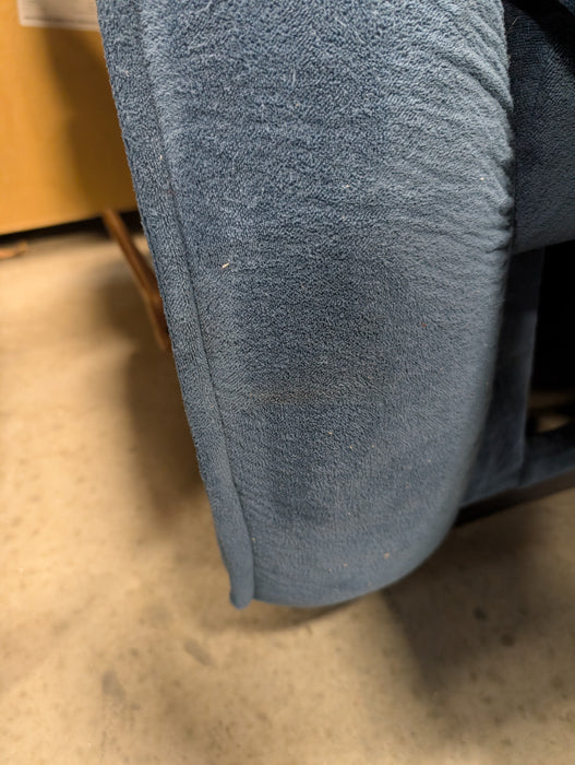 La-Z-Boy Manual Reclining Blue Loveseat (Used)