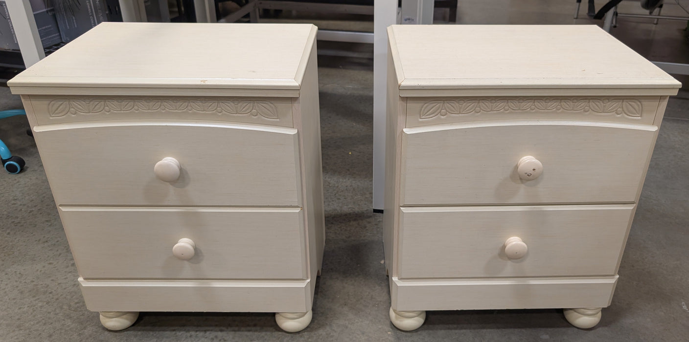 Cottage Retreat Nightstand in Cream (Used)