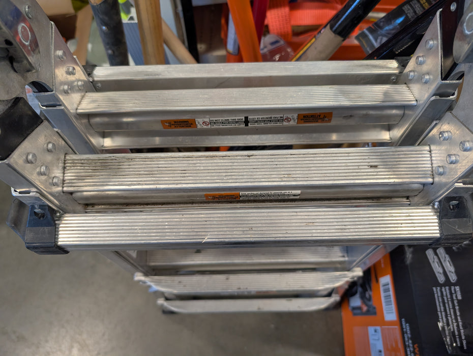 Featherlite 13 ft. Aluminum Multi-Purpose Ladder with 300 lbs. Load Capacity Type IA Duty Rating (Used)