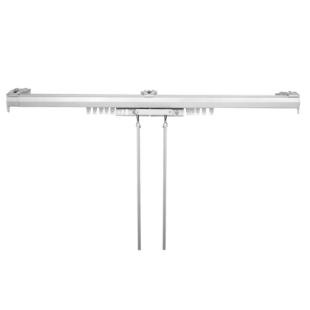 Rod Desyne 120" to 170" Adjustable Baton Draw Traverse in White