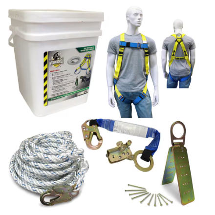 Workhorse Roofer's Kit in Reusable Bucket, 50 Foot (Used)