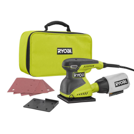 RYOBI 2 Amp 1/4 Sheet Corded Sander