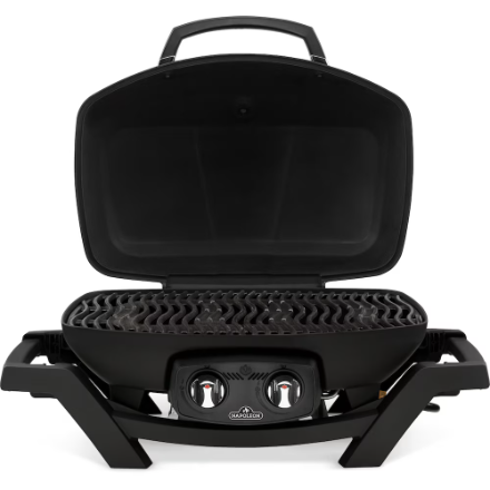 Napoleon TravelQ PRO285 2-Burner Portable Natural Gas BBQ Grill in Black (New)